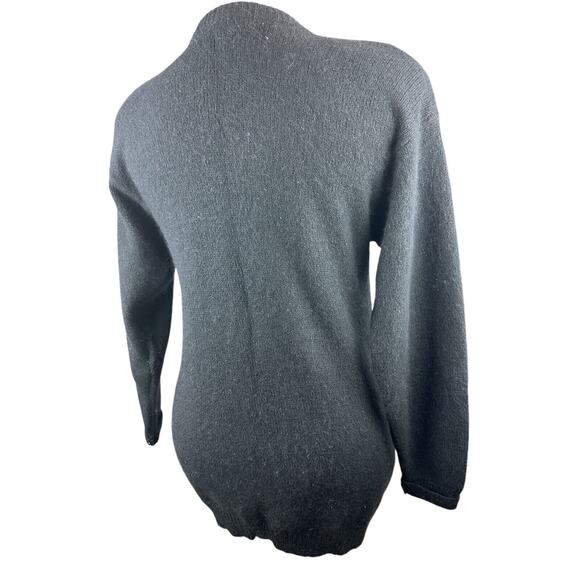 Vtg Retro I.B. Diffusion Artsy Embellished Jeweled Geometric Sweater Size Small - Picture 6 of 12